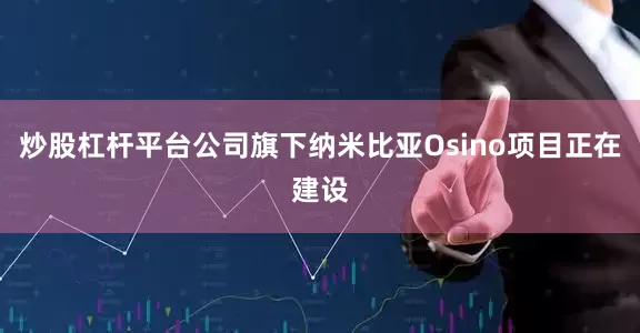 炒股杠杆平台公司旗下纳米比亚Osino项目正在建设